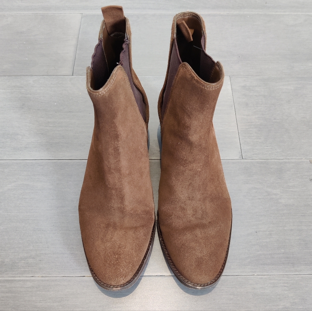 Vince Camuto Suede Chelsea Boots